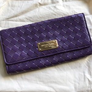 Michael Kors Newbury Woven Evening Clutch